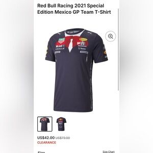 Red Bull Racing 2021 Special Edition Mexico GP Team T-Shirt
